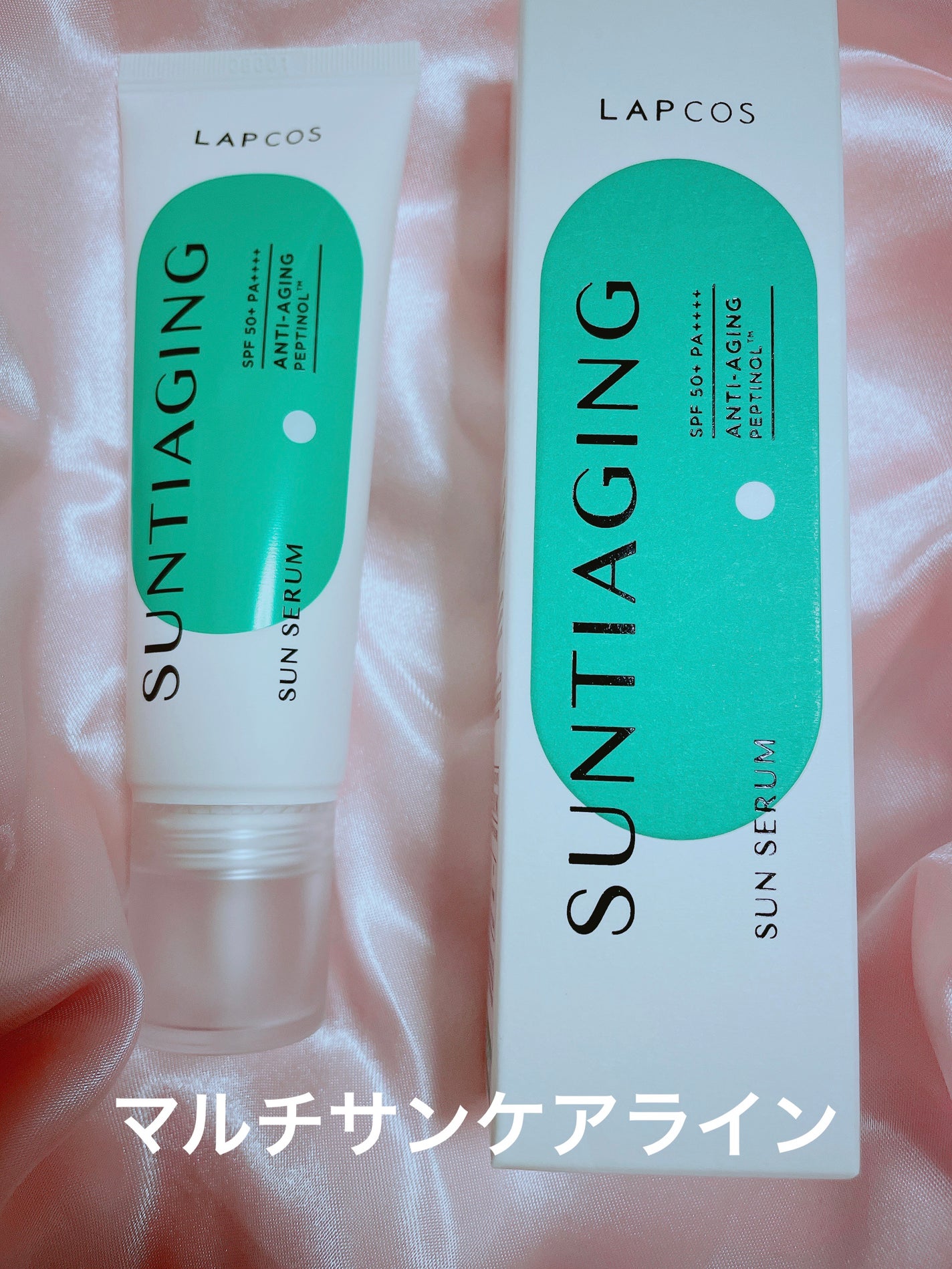 サンティエイジングゴルフサンセラム/ラプコス/日焼け止めミルクを使ったクチコミ(1枚目)