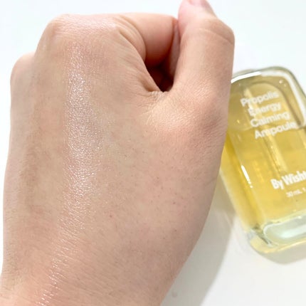 プロポリスエナジーカーミングアンプル/By Wishtrend/美容液を使ったクチコミ(3枚目)