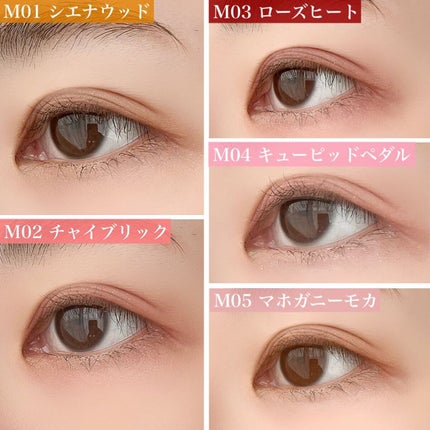 シルキースフレアイズ(マットタイプ)/キャンメイク/アイシャドウパレットを使ったクチコミ(10枚目)