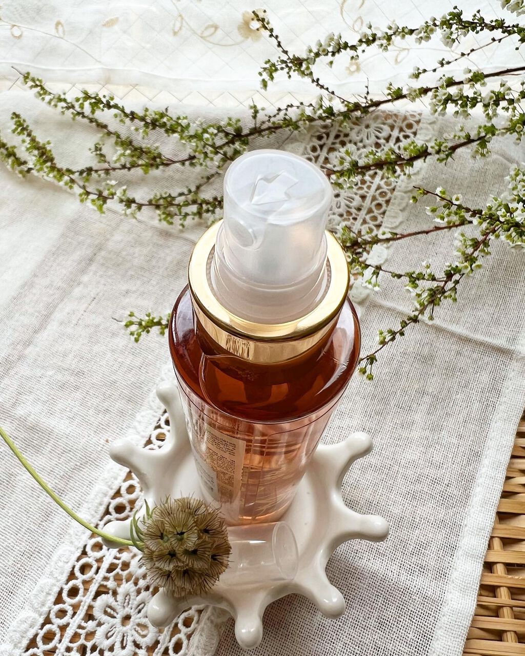 チェリーブロッサム ヘア&ボディミスト/Laline/ヘアミストを使ったクチコミ(2枚目)