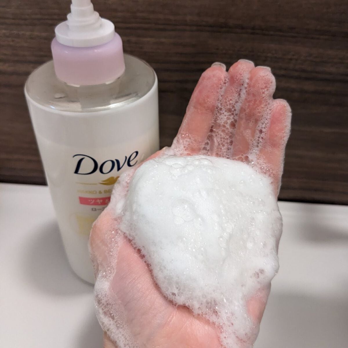 ボディウォッシュ 発酵&ビューティーシリーズ ツヤ&透明感/ダヴ/ボディソープを使ったクチコミ(3枚目)