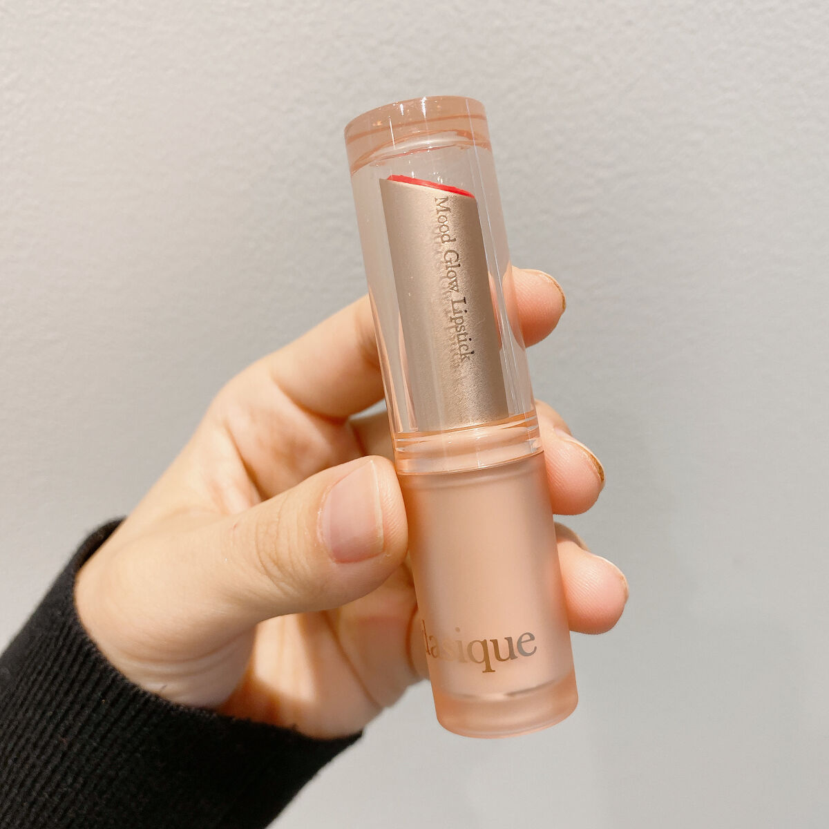 ムードグロウリップスティック/dasique/口紅を使ったクチコミ（1枚目）