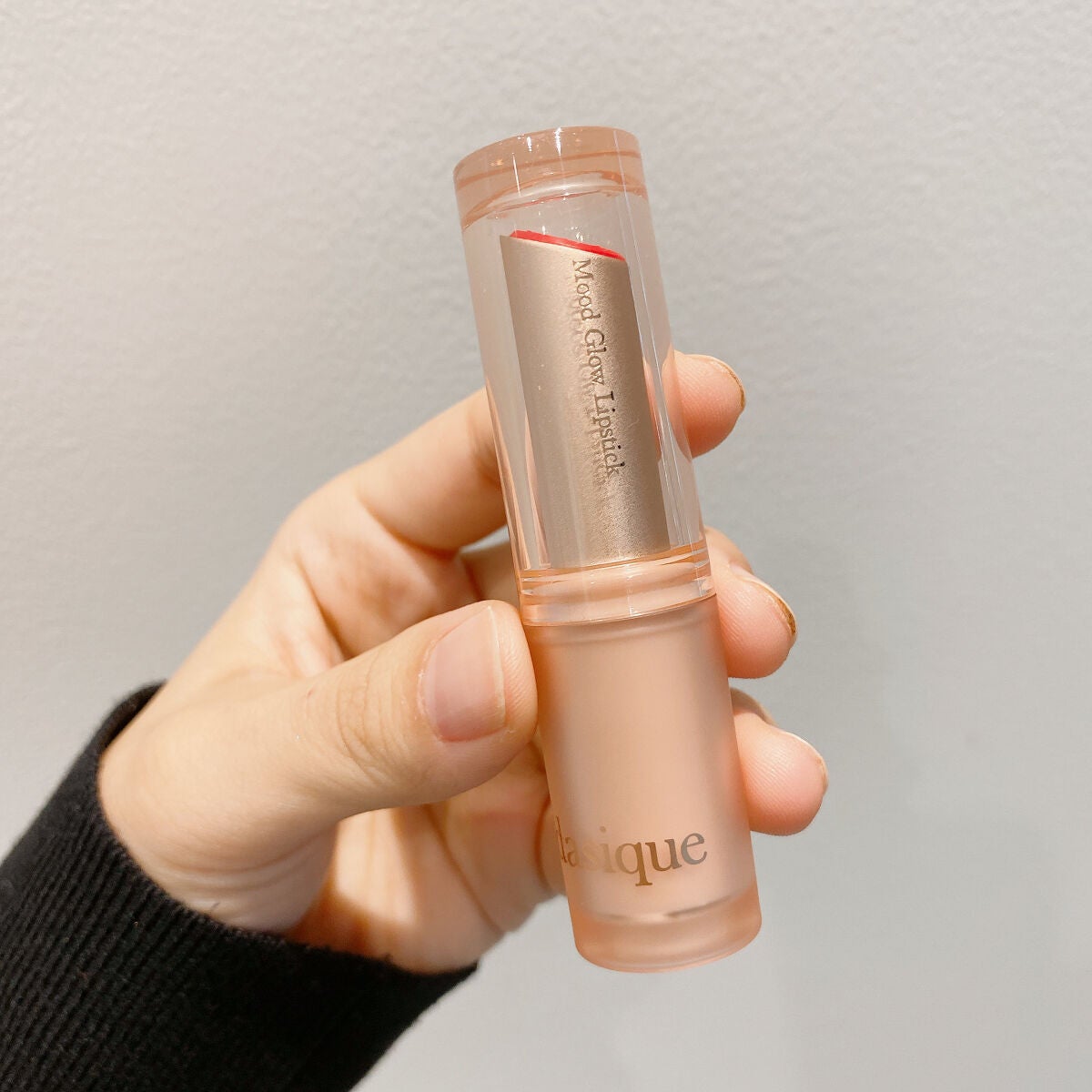 ムードグロウリップスティック/dasique/口紅を使ったクチコミ(1枚目)