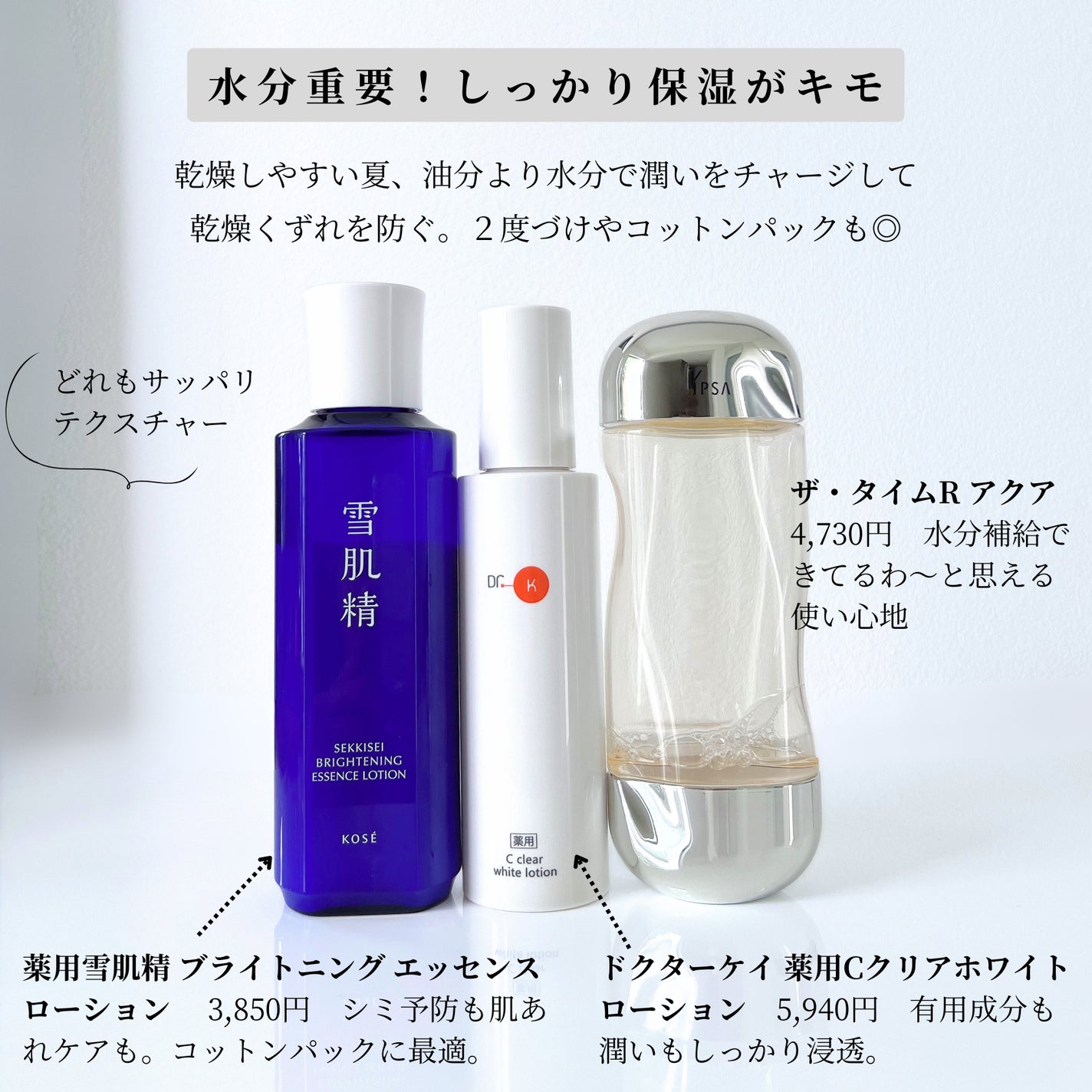 ザ・タイムR アクア/IPSA/化粧水を使ったクチコミ(3枚目)