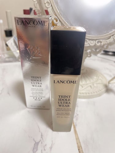 LANCOME
タンイドル ウルトラ ウェア リキッド


プレゼント応募でランコムさんから頂きました。

ずっと気になっていて店頭にも足を運んだファンデだったのですごく嬉しい🐩


BO-02は、色味