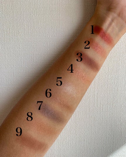 UR GLAM BLOOMING EYE COLOR PALETTE/U R GLAM/アイシャドウパレットを使ったクチコミ(4枚目)