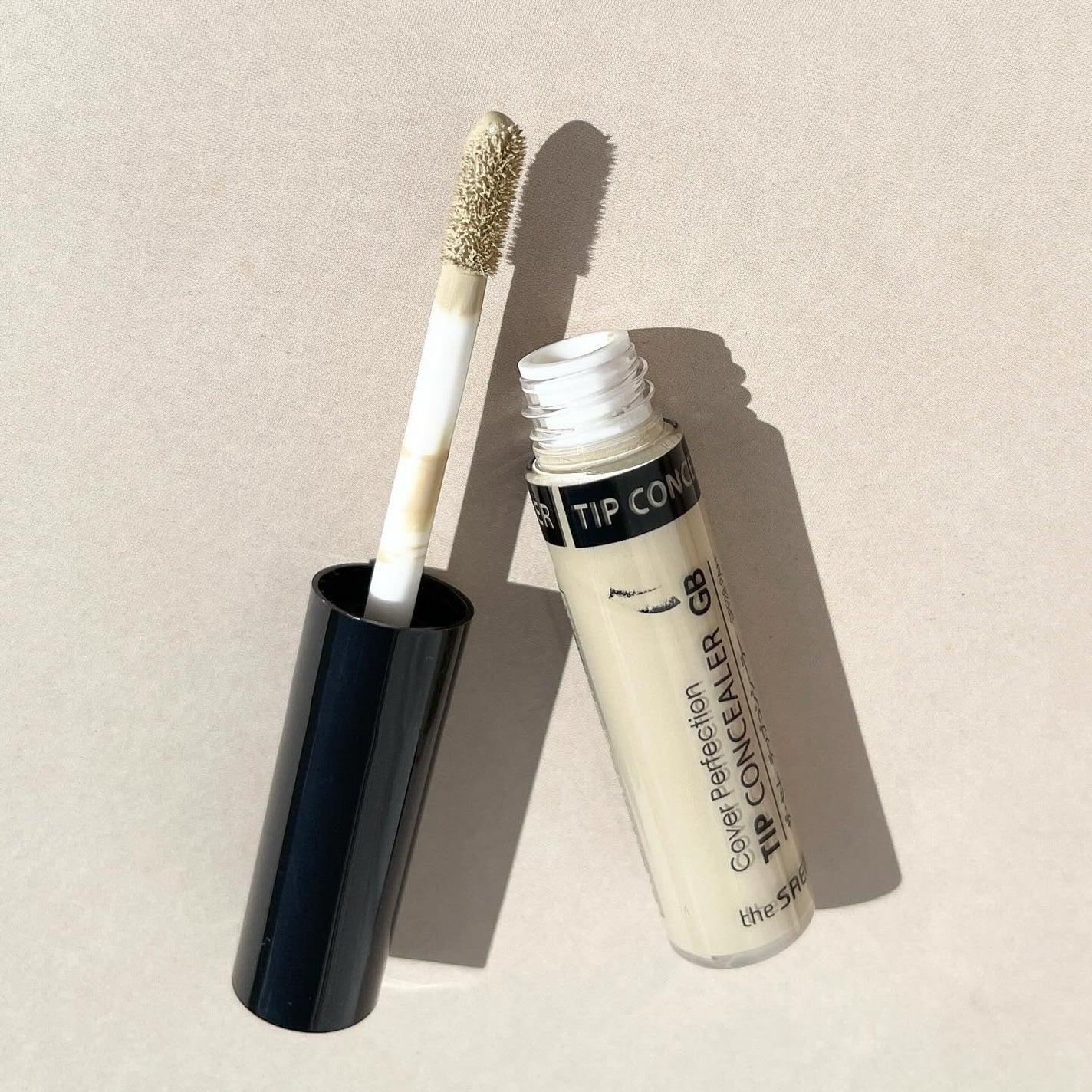 カバーパーフェクション チップコンシーラー/the SAEM/リキッドコンシーラーを使ったクチコミ(4枚目)