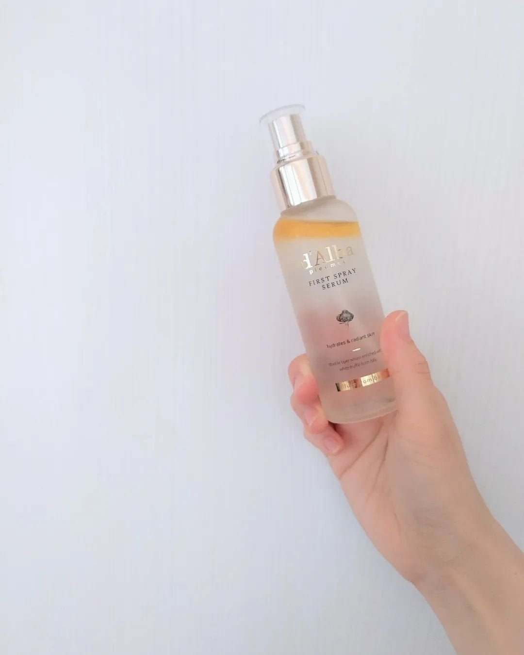 ダルバ ホワイトトリュフファーストスプレーセラム/ダルバ/ミスト状化粧水を使ったクチコミ(2枚目)