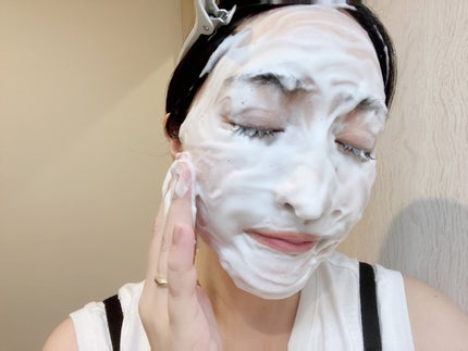 ダブルショットLHA毛穴ケアクレンジングフォーム /LUOKI/クレンジングクリームを使ったクチコミ(4枚目)