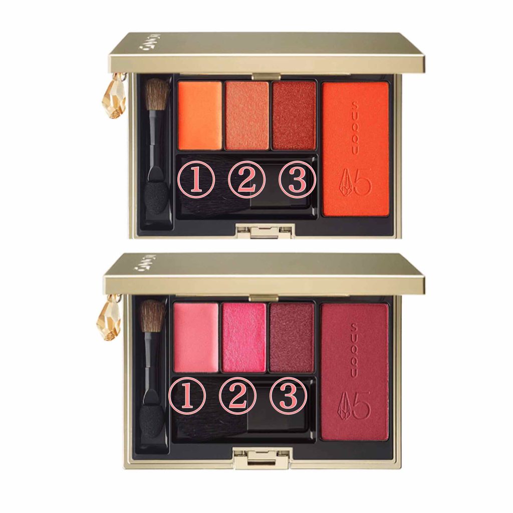 ショコラスウィート アイズ/リンメル ロンドン/アイシャドウパレットを使ったクチコミ（2枚目）