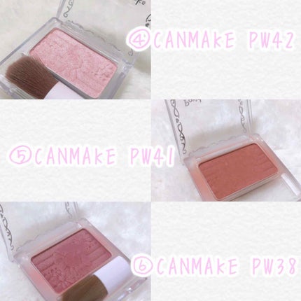 【旧品】パウダーチークス/キャンメイク/パウダーチークを使ったクチコミ(3枚目)