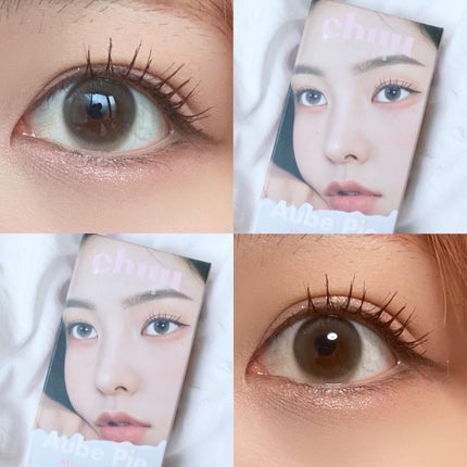 aube pie/chuu LENS/カラーコンタクトレンズを使ったクチコミ(1枚目)