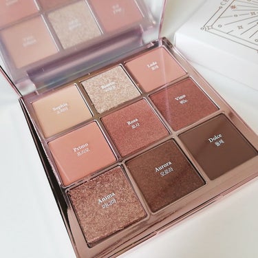 The Bella collection eyeshadow palette/CELEFIT/アイシャドウパレットを使ったクチコミ（2枚目）