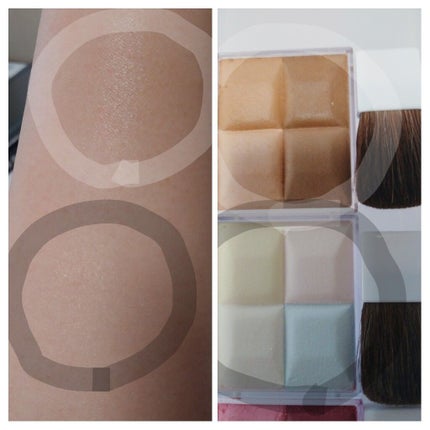 ミックスカラーチーク/CEZANNE/パウダーチークを使ったクチコミ(3枚目)