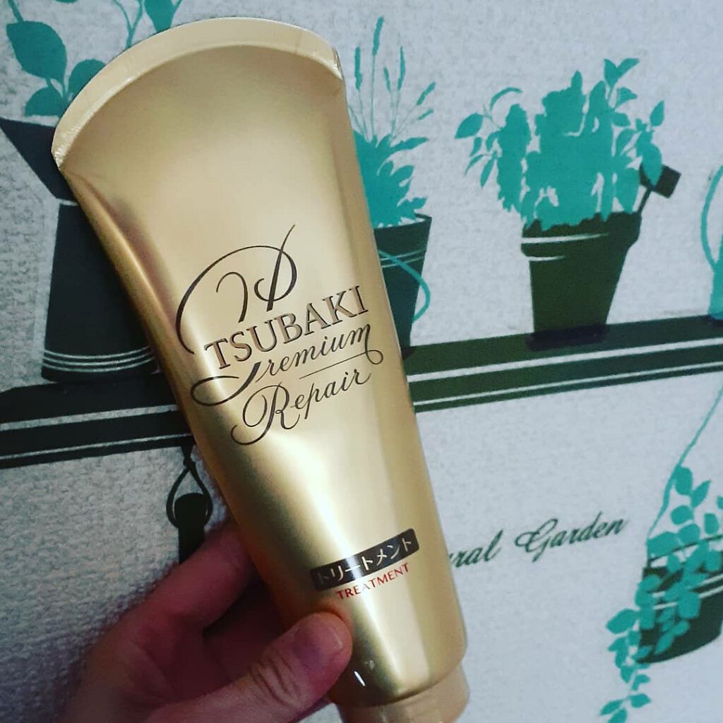 プレミアムリペア ヘアトリートメント/TSUBAKI/洗い流すヘアトリートメントを使ったクチコミ(2枚目)