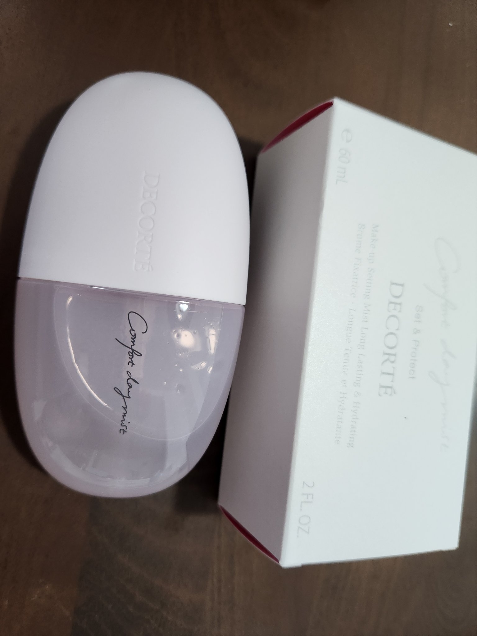 コンフォート デイミスト　セット＆プロテクト/DECORTÉ/ミスト状化粧水を使ったクチコミ（1枚目）