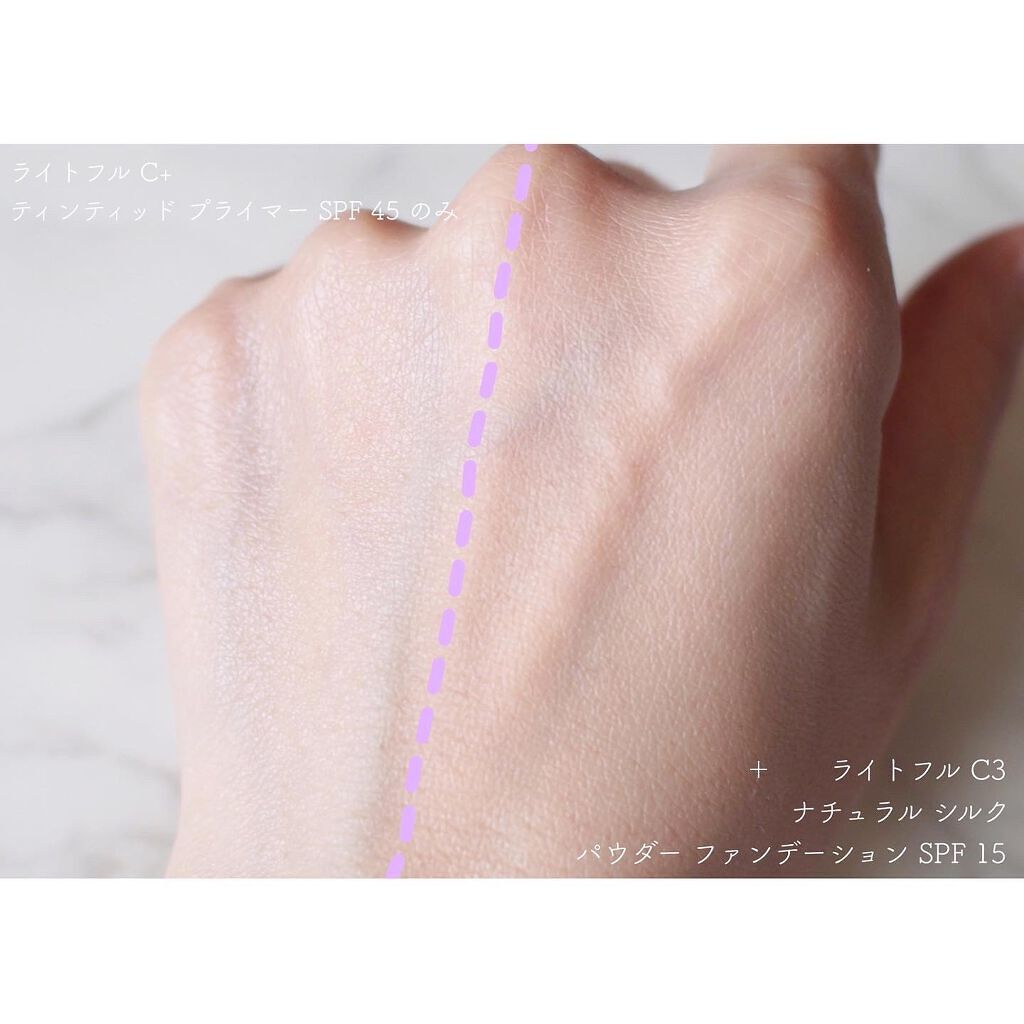 ライトフル C3 ナチュラル シルク パウダーファンデーション/M・A・C/パウダーファンデーションを使ったクチコミ(3枚目)