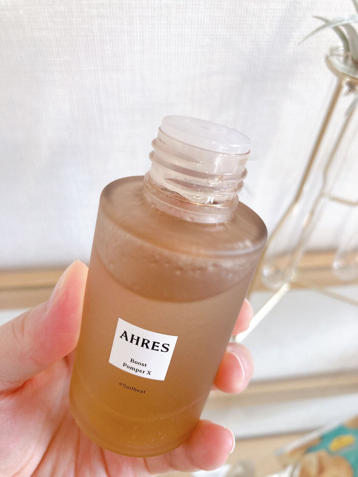 ããŒã¹ã ãã³ã㌠X/ã¢ãŒã¬ã¹/çŸå®¹æ¶²ã䜿ã£ãã¯ãã³ãïŒ2æç®ïŒ