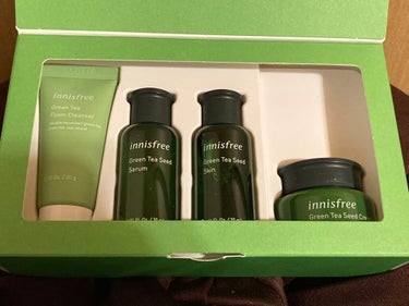 グリーンティー スキンケア トライアルセット/innisfree/化粧水を使ったクチコミ（2枚目）