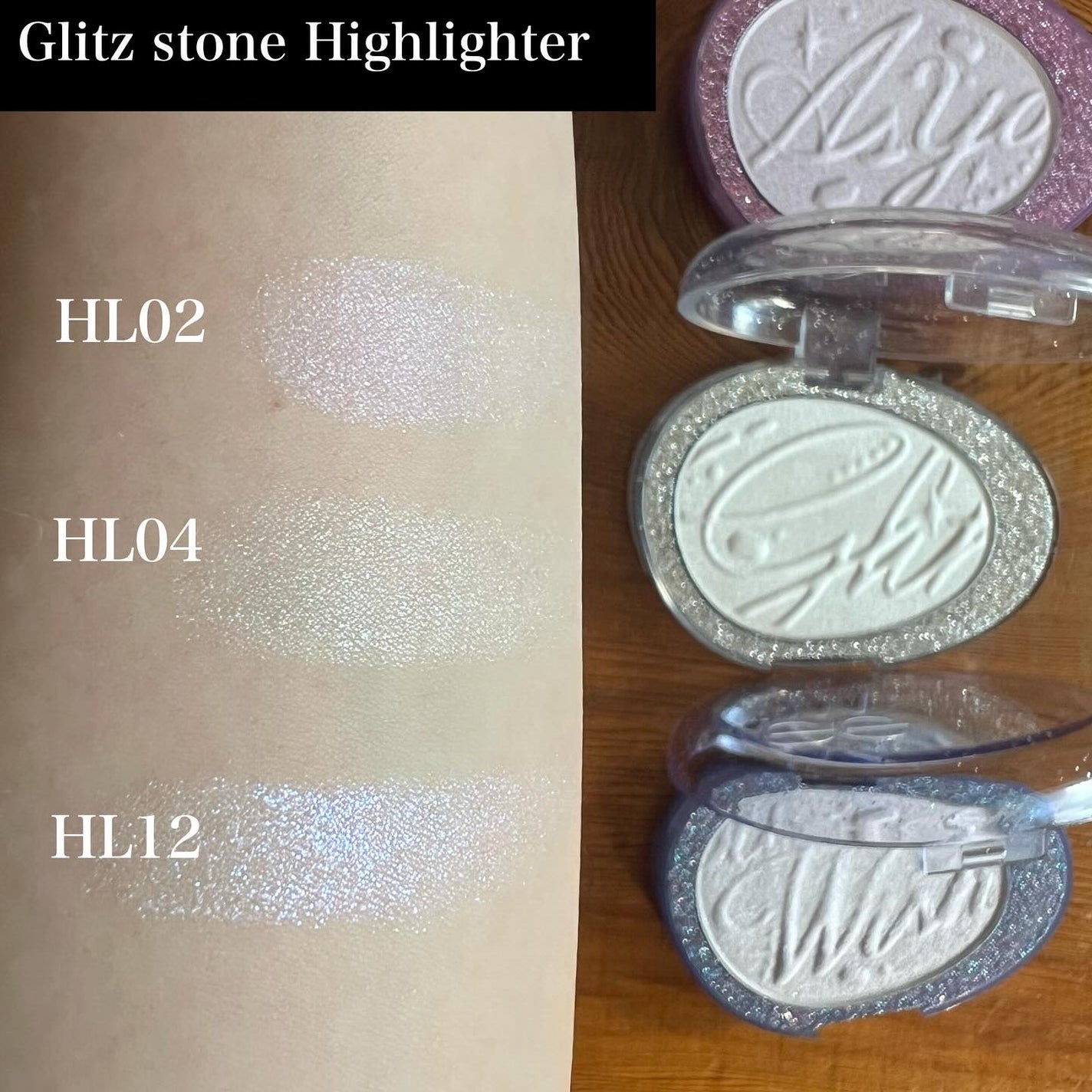 フィー グリッツストーンハイライター/fwee/パウダーハイライトを使ったクチコミ(3枚目)