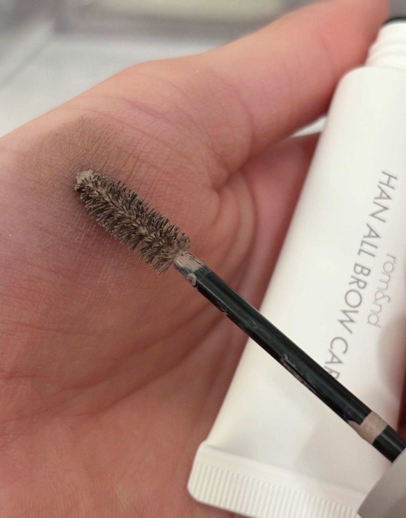ハンオールブロウカラ/rom&nd/眉マスカラを使ったクチコミ(1枚目)