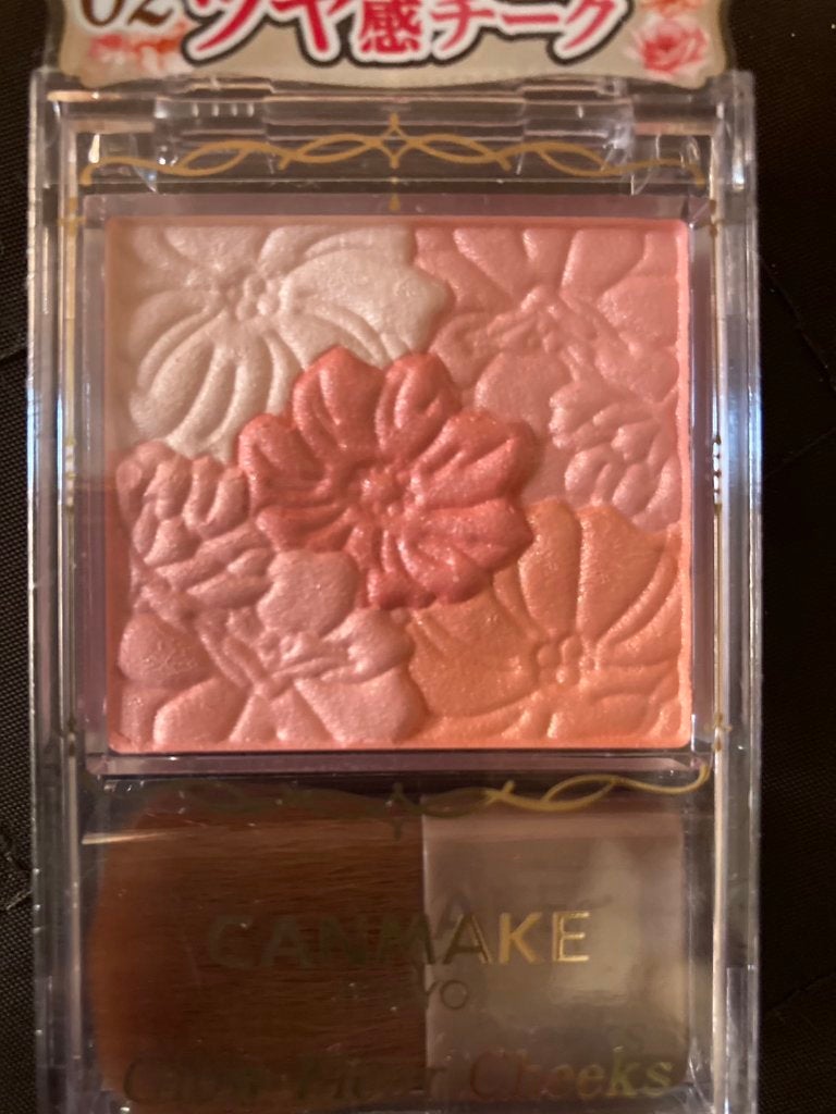 グロウフルールチークス/キャンメイク/パウダーチークを使ったクチコミ(1枚目)