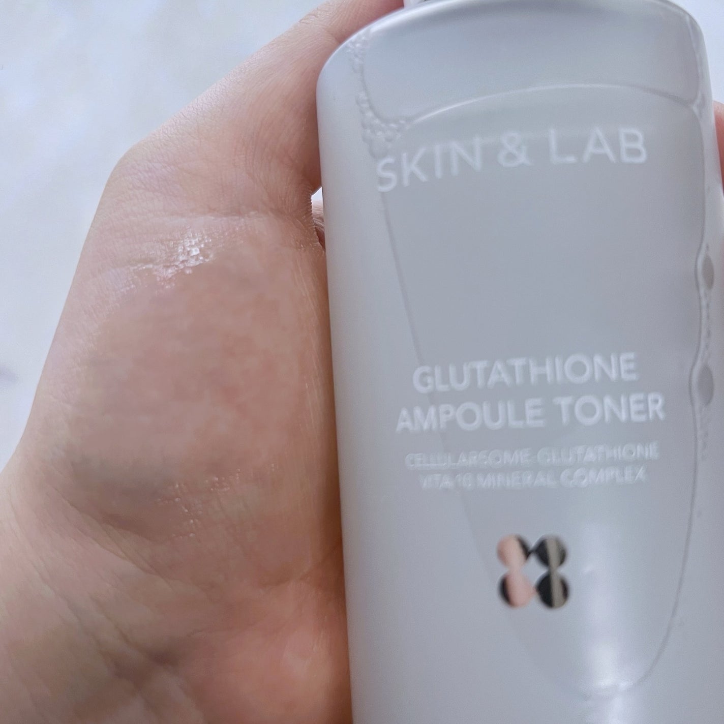 グルタチオンアンプルトナー/SKIN&LAB/化粧水を使ったクチコミ(5枚目)