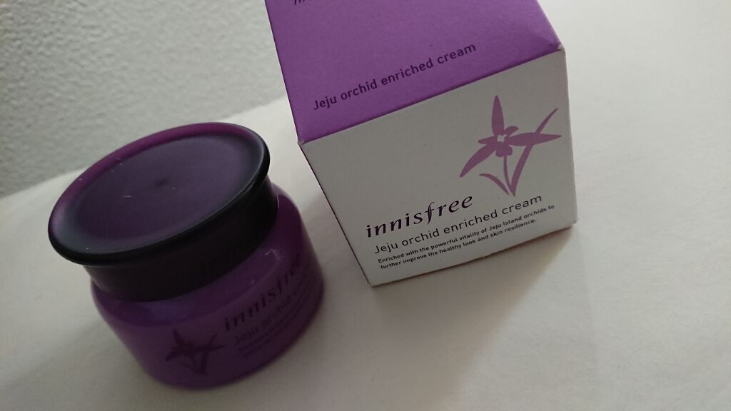 オーキッド エンリッチド クリーム/innisfree/フェイスクリームを使ったクチコミ(1枚目)