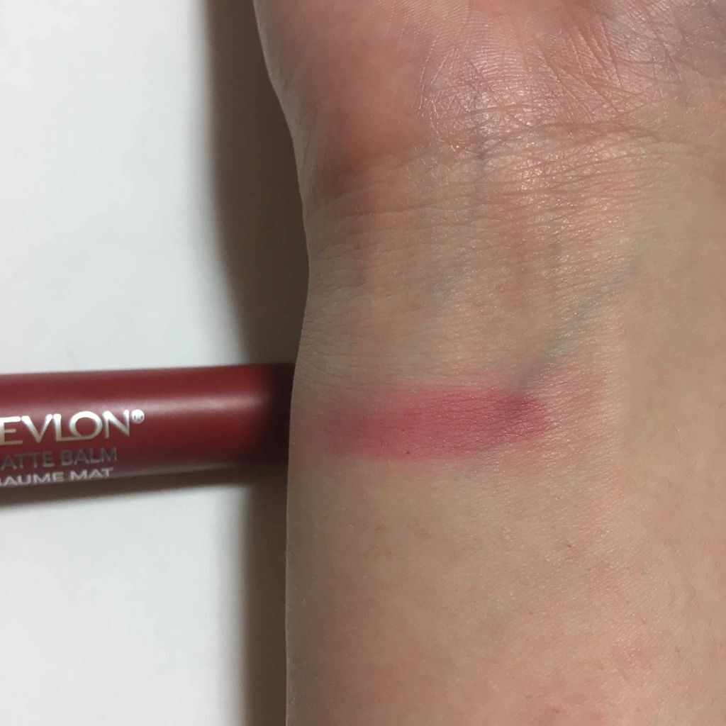 マット バーム/REVLON/口紅を使ったクチコミ(4枚目)