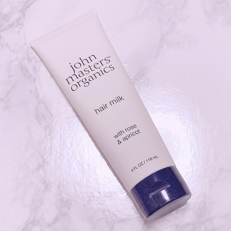 R&Aヘアミルク N(ローズ&アプリコット)/john masters organics/ヘアミルクを使ったクチコミ（1枚目）