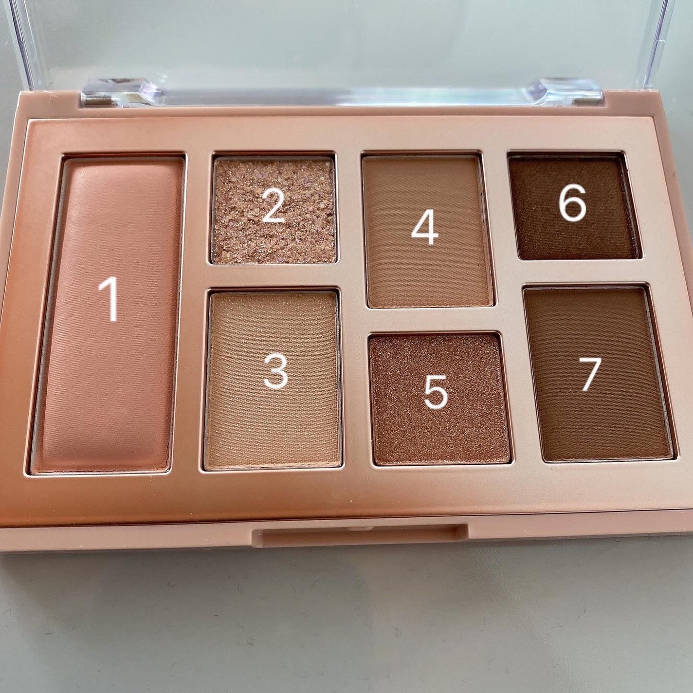 トーンクラッシュアイシャドウパレット/LUNA/アイシャドウパレットを使ったクチコミ(3枚目)