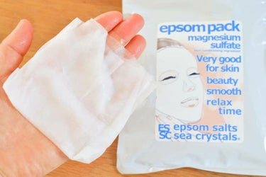 エプソムパック/sea crystals/シートマスク・パックの画像