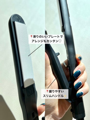 mod's hair スタイリッシュ モバイルヘアアイロン MHS-0840のクチコミ「mod's hair
アドバンスフレックス スムーズアイロン

✄--------------.....」（3枚目）