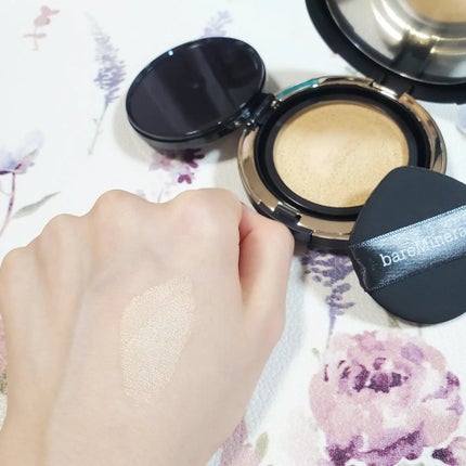 オリジナル ピュア セラム カバーアップ クッション/bareMinerals/クッションファンデーションを使ったクチコミ(6枚目)