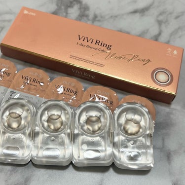 ViVi Ring 1day/OLENS/ワンデー（１DAY）カラコンを使ったクチコミ（2枚目）