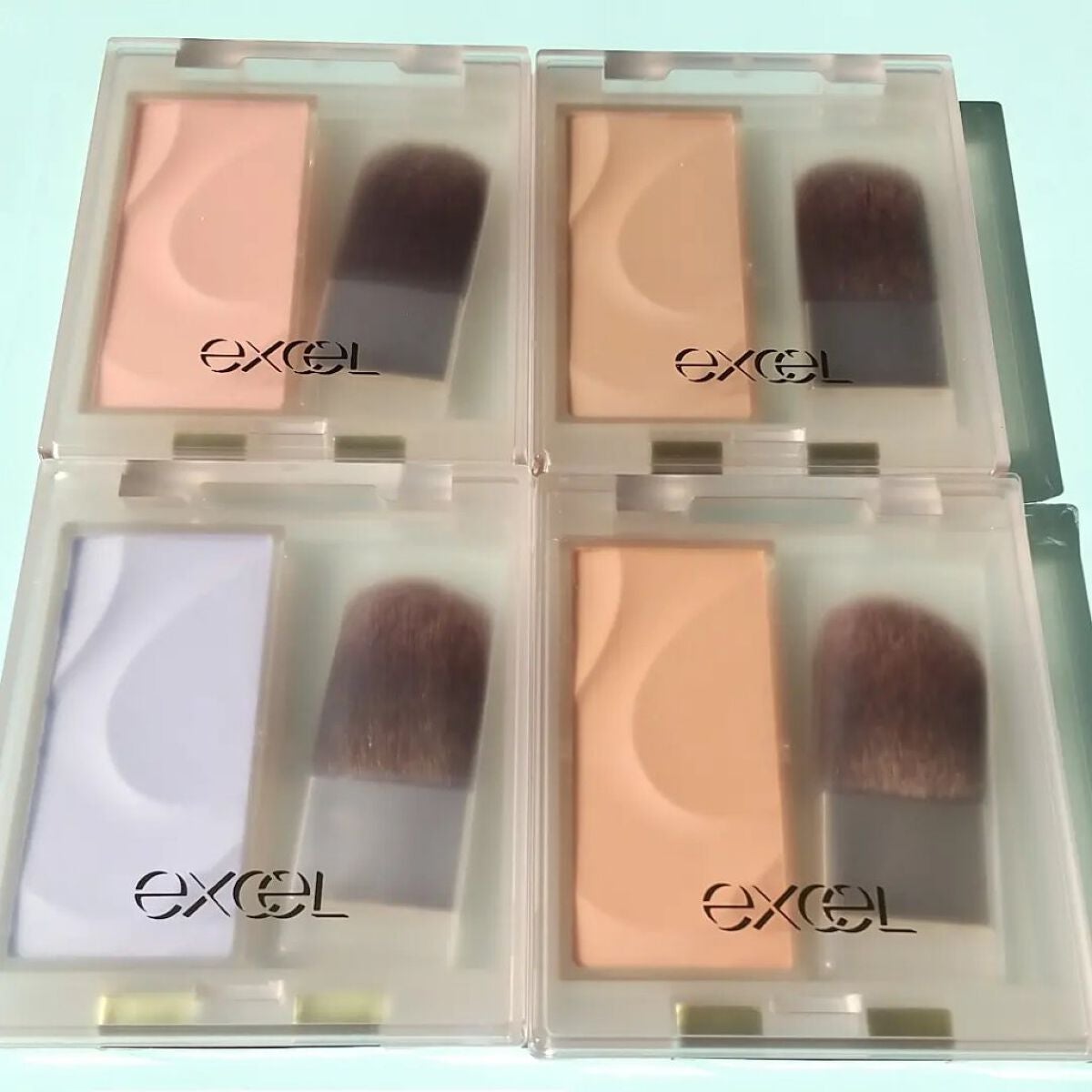 シームレストーン ブラッシュ/excel/パウダーチークを使ったクチコミ(4枚目)