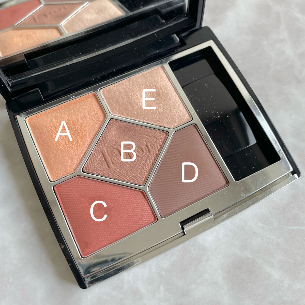 【旧】サンク クルール クチュール/Dior/アイシャドウパレットを使ったクチコミ（3枚目）