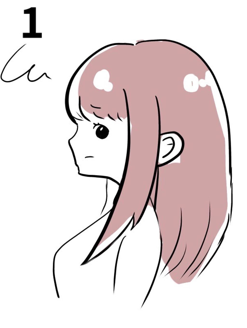 ごましよ on LIPS 「毛量多い人向け!2分でできる簡単ヘアアレンジこんちは!ごましよ..」(2枚目)