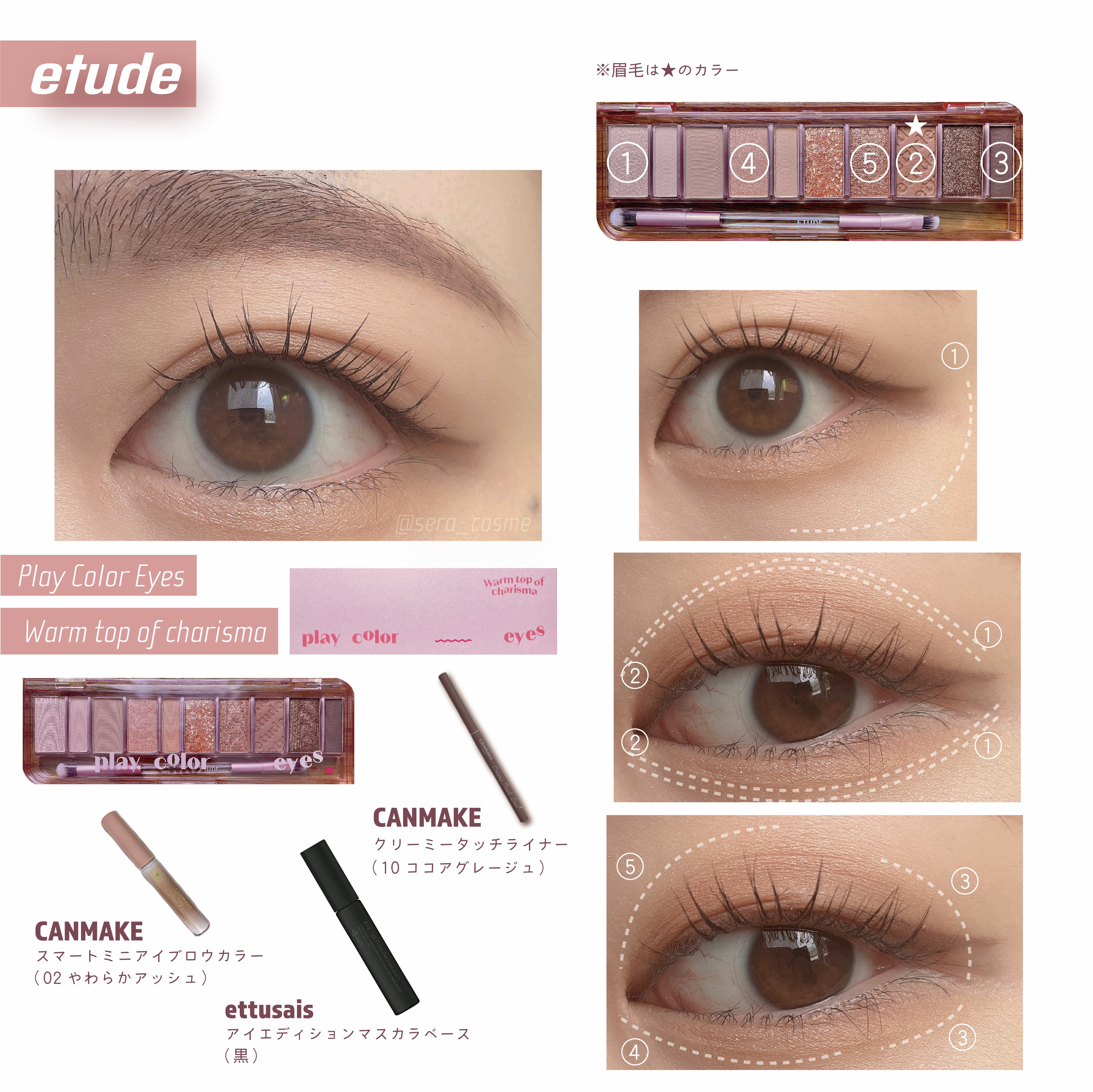 プレイカラー アイシャドウ/ETUDE/アイシャドウパレットを使ったクチコミ（1枚目）