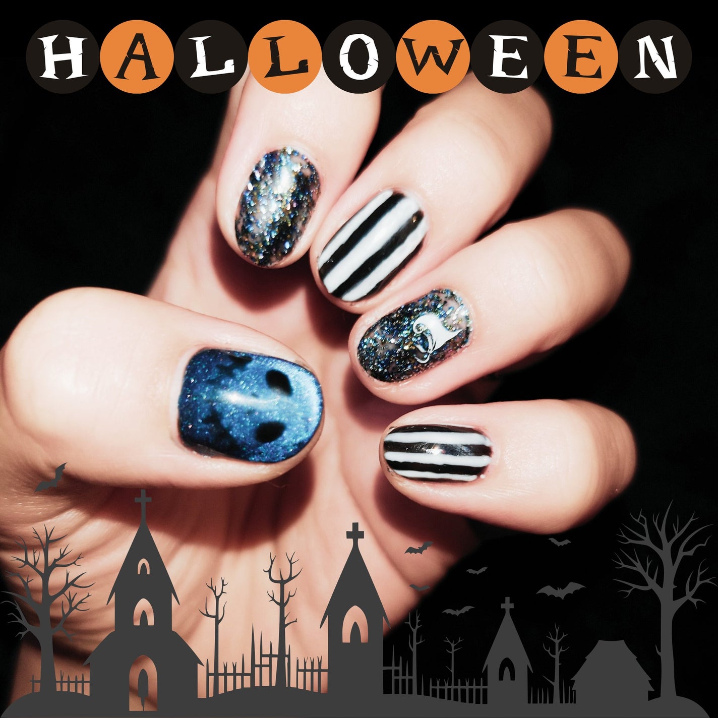 ネイルシール/キャンドゥ/ネイルシールを使ったクチコミ(2枚目)