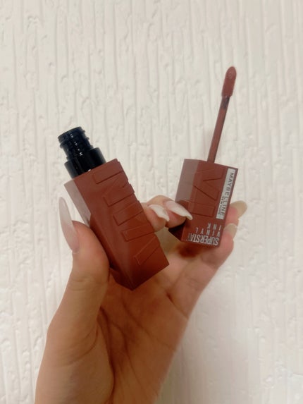 SPステイ ヴィニルインク 120 力強いミルクガナッシュ/MAYBELLINE NEW YORK/口紅を使ったクチコミ(2枚目)