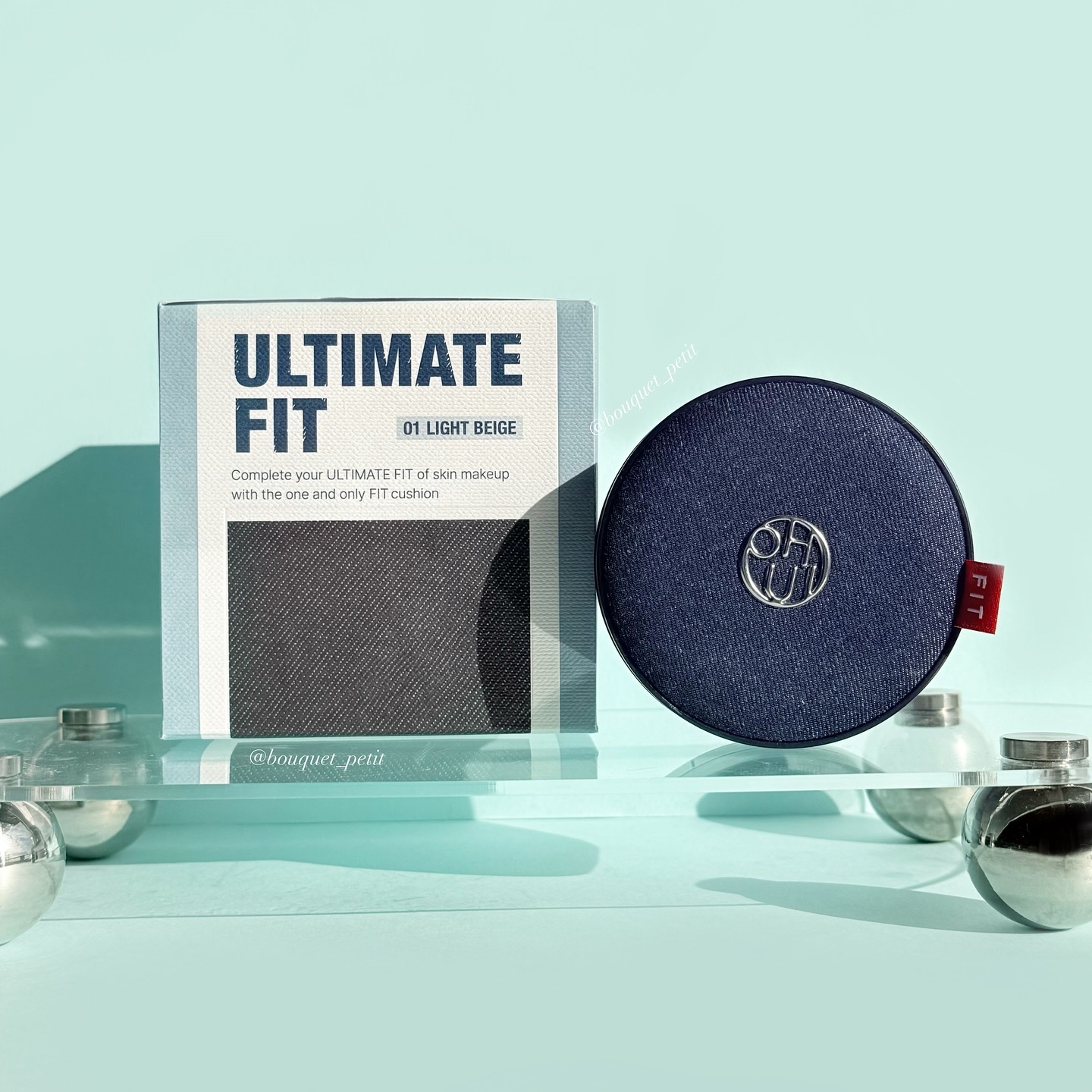 アルティメットフィット ロングウェアデニムクッション/OHUI/クッションファンデーションを使ったクチコミ（2枚目）