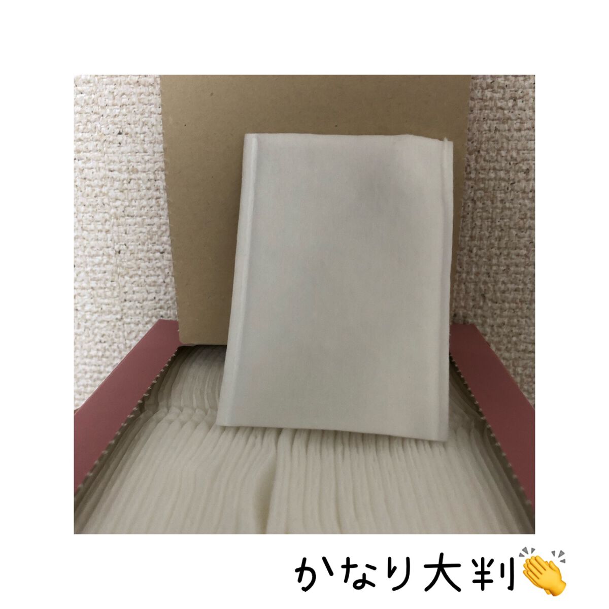 Chihiro/フォロバ100 on LIPS 「パックいらずなコットン🫧🧖♀️無印良品のコットンを使用してい..」(4枚目)