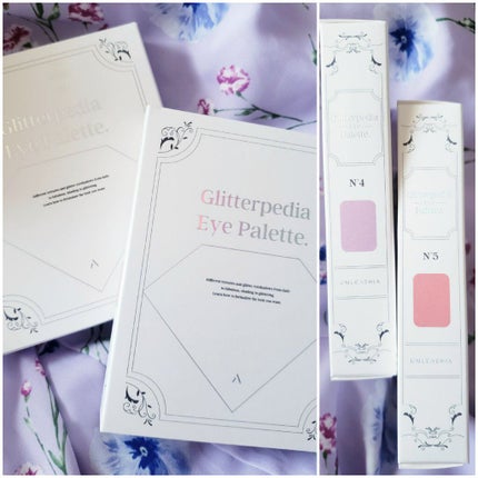 グリッターペディアアイパレット/unleashia/アイシャドウパレットを使ったクチコミ(3枚目)