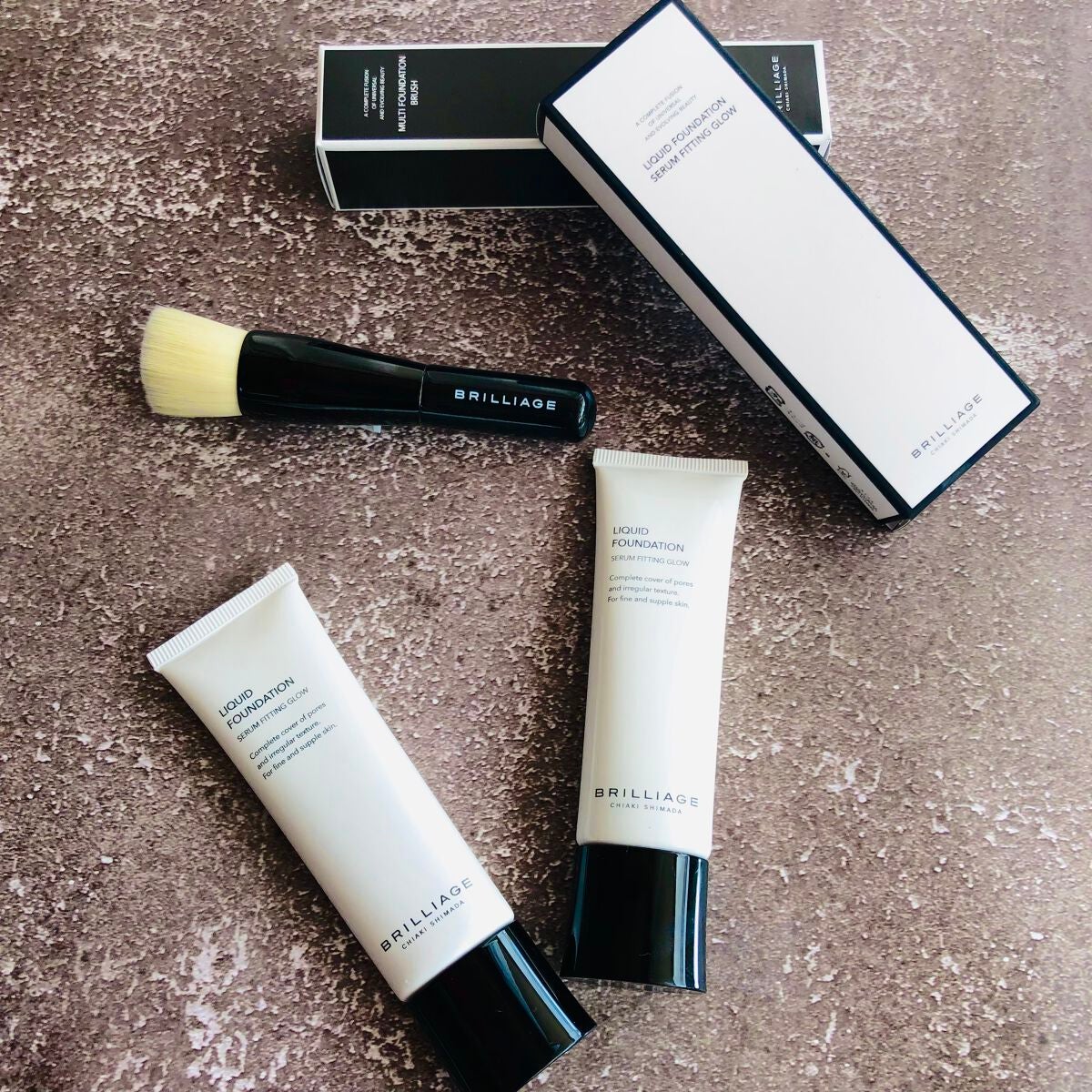 マルチファンデーションブラシ/ブリリアージュ/メイクブラシを使ったクチコミ(8枚目)