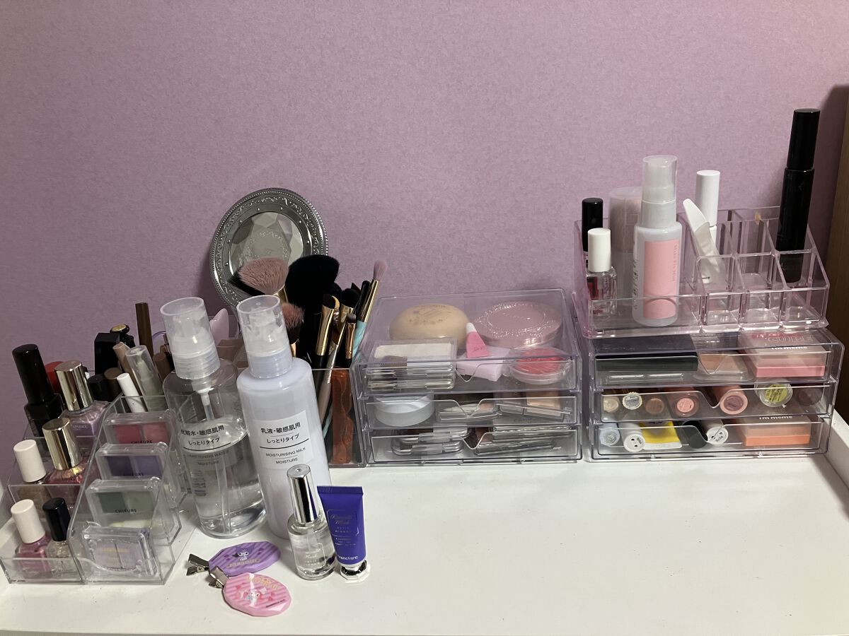 積み重ねられるディスプレイ収納/GENE TOKYO/その他を使ったクチコミ（2枚目）