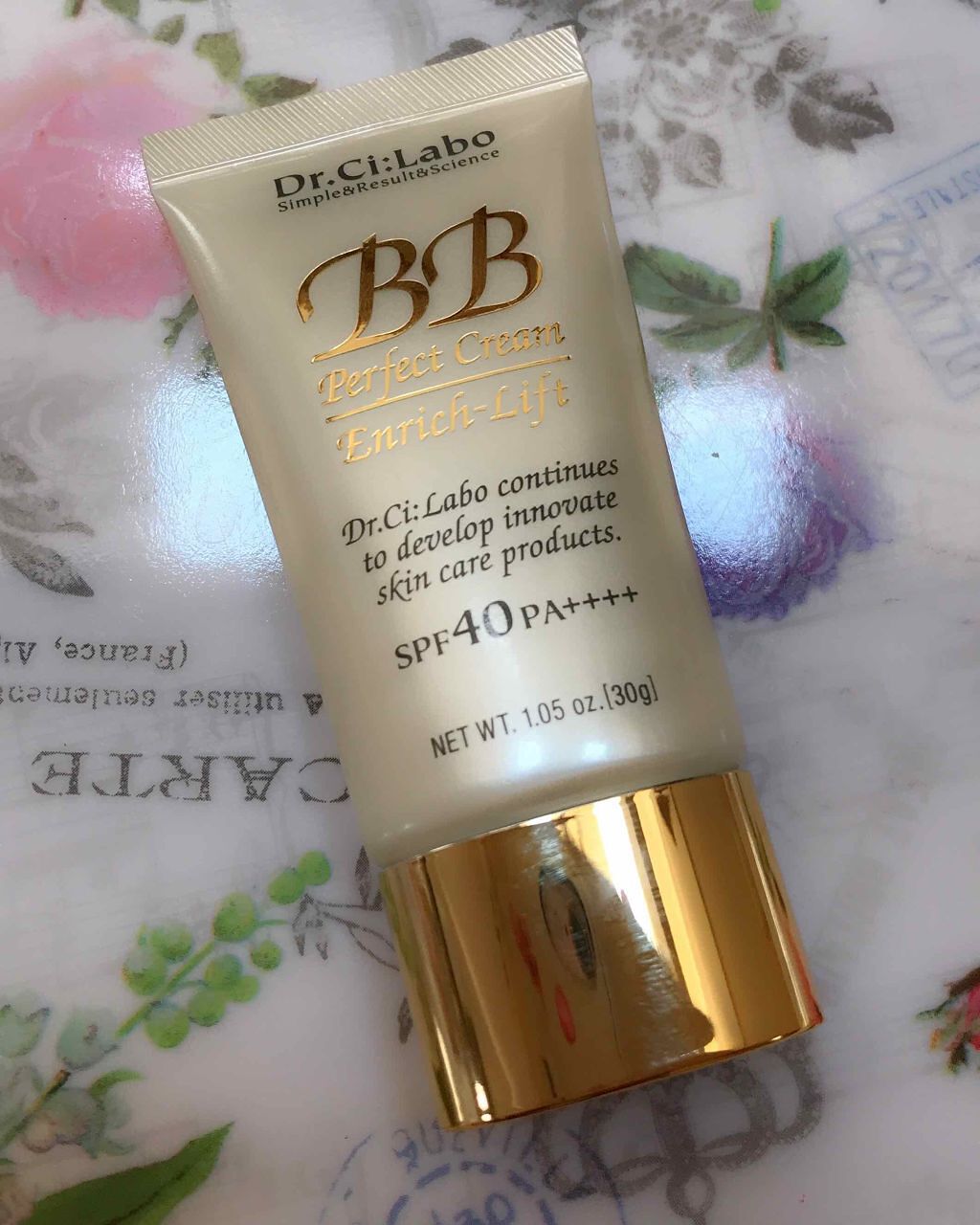 ドクターシーラボⓇ BBパーフェクトクリーム エンリッチリフトのクチコミ「☆ドクターシーラボ  BBパーフェクトクリーム
エンリッチリフト

テクスチャーやや固めで、若.....」（1枚目）