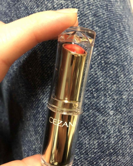 ラスティンググロスリップ/CEZANNE/口紅を使ったクチコミ(1枚目)