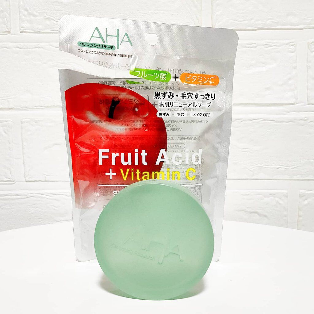 ソープ ピール&クリア/クレンジングリサーチ/洗顔石鹸を使ったクチコミ（1枚目）