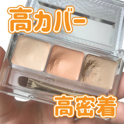 パレットコンシーラー ハイカバー/CEZANNE/パレットコンシーラーを使ったクチコミ(1枚目)